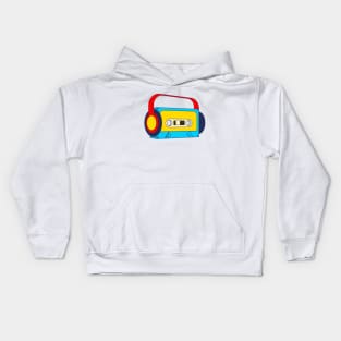 Retro Mixtape Kids Hoodie